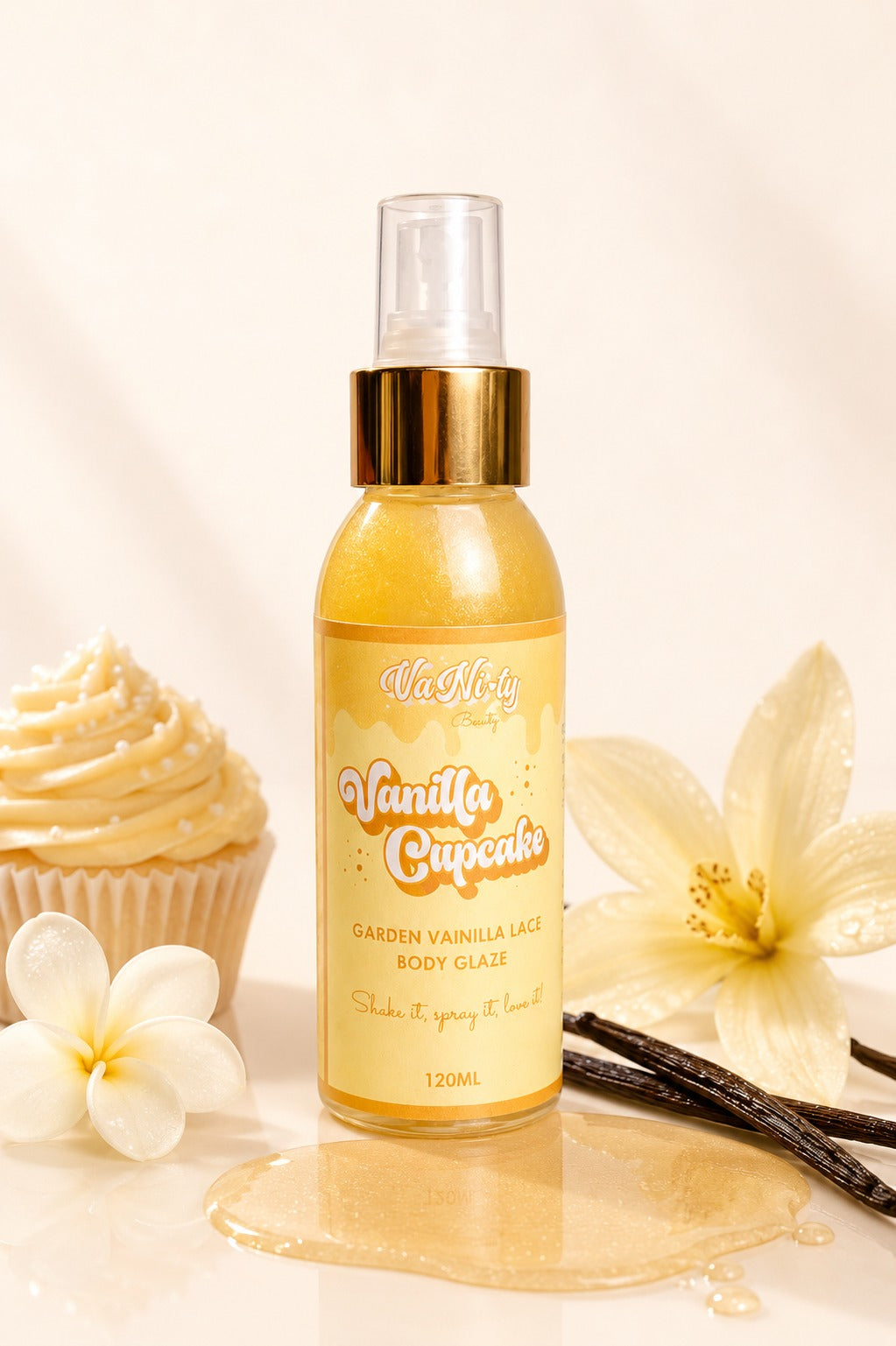 Body Glaze Vanilla Cupcake ambiente